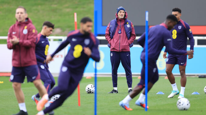 England Men Training & Press Conference